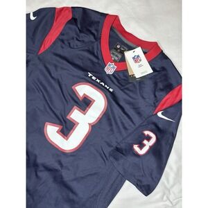 Tank Dell #3 Houston Texans Nike Loose Fit Jersey‎ Medium NFL Team Apparel NWT